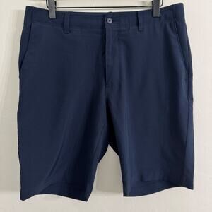 PGA Tour Men’s Navy Blue Chino Golf Shorts Size 34